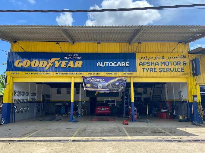 Apsha Motor Tyre Service - 10 Kedai Tayar Dungun Paling Dipercayai – Servis Cepat & Berkualiti