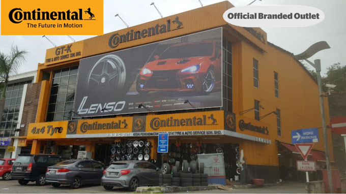 Continental GT K Tyre Auto Service - Top 10 Kedai Tayar Rawang Paling Dipercayai – Servis Cepat & Berkualiti Continental GT-K Tyre & Auto Service
