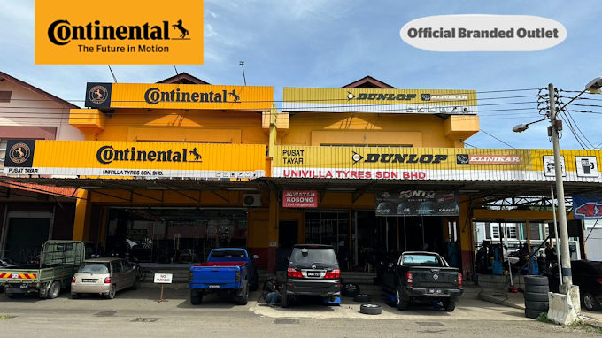 Continental UNIVILLA TYRES SDN BHD - 10 Kedai Tayar Tawau: Servis Cekap, Harga Kompetitif & Pilihan Lengkap Continental UNIVILLA TYRES SDN BHD