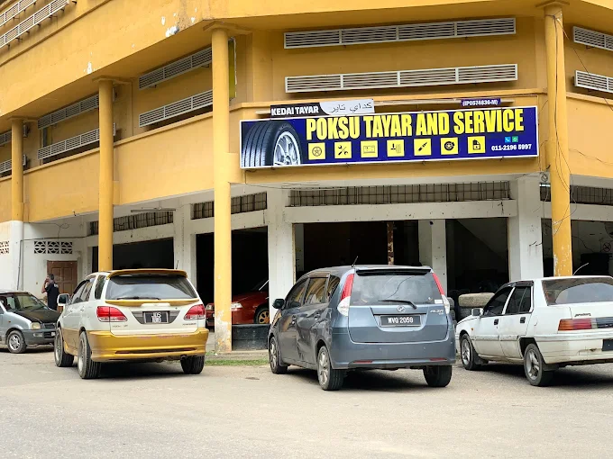 Kedai tayar gua musang (poksu tayar)